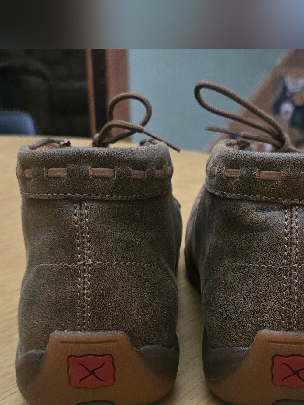 Twisted X Women's Casual Chukka Driving Mocs Size 8.5 - Picture 6 of 7